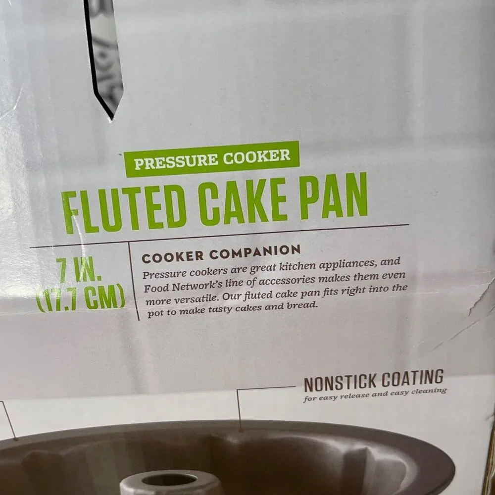 Food Network Fluted Cake‎ Pan NEW!